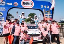 Rifat Sungkar Antarkan El Mayka Juara di Kejurnas Sprint Rally Rifat Sungkar dan El Mayka raih podium