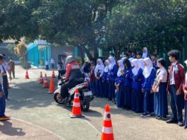 Wahana Honda Edukasi 500 Pelajar Lewat Kampanye #Cari_Aman Kampanye keselamatan dari Wahana Honda