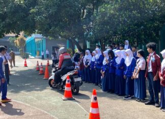 Wahana Honda Edukasi 500 Pelajar Lewat Kampanye #Cari_Aman Kampanye keselamatan dari Wahana Honda