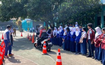 Wahana Honda Edukasi 500 Pelajar Lewat Kampanye #Cari_Aman Kampanye keselamatan dari Wahana Honda