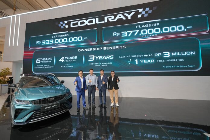 Foto 1. Geely Resmi Luncurkan Coolray di GIIAS 2026, Perkuat Segmen SUV dengan Performa Turbo dan Fitur Lengkap untuk Mobilitas Harian harga geely coolray giias 2026
