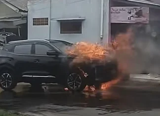 Ternyata Ini Penyebab Tiggo Cross CSH Terbakar di Bandung Menurut Chery Indonesia chery tiggo cross terbakar