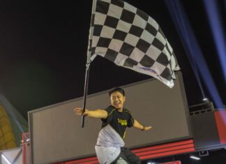 Anandyo Dwiky Rajai Kelas A Kejurnas Slalom 2026 di Bandung Anandyo Dwiky - Hamure U23 Pro Team