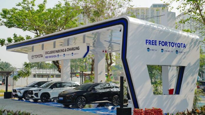 Toyota Charging Spot di Summarecon Mall Bekasi