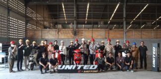 Kunjungan Mahasiswa Unissula ke pabrik United E-Motor
