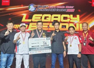 Wahana Honda Sabet Gelar Juara 2 di Kompetisi Teknisi AHASS Teknisi Wahana Honda raih juara 2 nasional