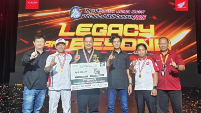 Teknisi Wahana Honda raih juara 2 nasional