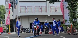 Wahana Honda gelar Safety Riding Kontes Regional