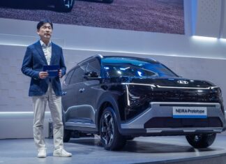 Hyundai Neira Mejeng di GIIAS 2026, SUV Listrik 7-Seater yang Bakal Dirakit di Indonesia hyundai neira