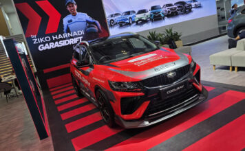 Kolaborasi Geely Coolray x Garasi Drift, Aura Racing Style Curi Perhatian di GIIAS 2026 Geely Coolray x Garasi Drift di GIIAS 2026