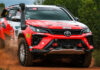 TB Adhi Bawa TGRI Sebagai yang Tercepat di Leg 4 TB Adhi pereli Toyota Gazoo Racing Indonesia