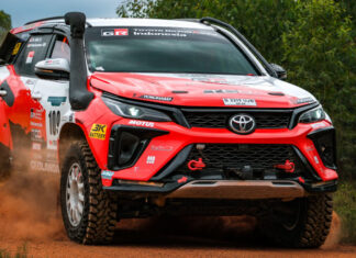 TB Adhi Bawa TGRI Sebagai yang Tercepat di Leg 4 TB Adhi pereli Toyota Gazoo Racing Indonesia