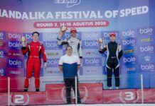 Farrel Rafellyno Antarkan Toyota Gazoo Racing indonesia Raih Podium Farrel Rafellyno pembalap muda Toyota Gazoo Racing Indonesia