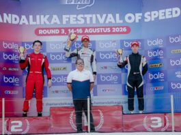 Farrel Rafellyno Antarkan Toyota Gazoo Racing indonesia Raih Podium Farrel Rafellyno pembalap muda Toyota Gazoo Racing Indonesia