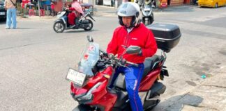 Wahana Honda ingatkan bahaya main HP saat berkendara