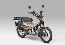 Honda CT125 Tampil Segar dengan Warna Baru Matte Fresco Brown