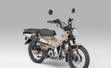 Honda CT125 Tampil Segar dengan Warna Baru Matte Fresco Brown
