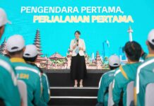 Green SM Resmi Luncurkan Ojek Online Motor Listrik di Jakarta green sm motor listrik ojek online