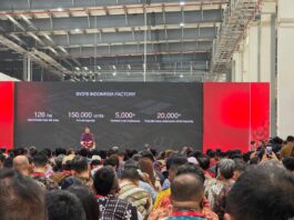 BYD Resmi Operasikan Pabrik di Subang, Sanggup Produksi 150 Ribu Unit per Tahun pabrik byd subang