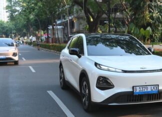 Jelang Setahun di Indonesia, Changan Perkuat Line-up Mobil Listrik dan Target 27 Dealer Changan Nevo Q05