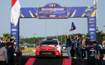 Pereli TGRI Ryan Nirwan Raih Double Winner Bersama GR Yaris Rally2 Ryan Nirwan Toyota Gazoo Racing Indonesia