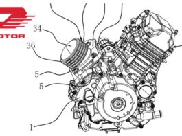 Teknologi QJMotor Hadirkan Konsep Mesin V-Twin Single Teknologi QJMotor V-Twin Single