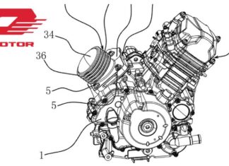 Teknologi QJMotor Hadirkan Konsep Mesin V-Twin Single Teknologi QJMotor V-Twin Single