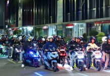 150 Bikers Ramaikan New Vario EVO 160 Night Ride di Tangerang Komunitas Vario Night Ride bareng Wahana Honda sambil jajal Vario Evo 160