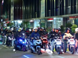 150 Bikers Ramaikan New Vario EVO 160 Night Ride di Tangerang Komunitas Vario Night Ride bareng Wahana Honda sambil jajal Vario Evo 160