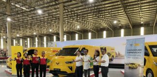wuling mitra ev dhl express