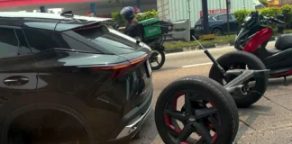 chery omoda 5 as belakang lepas
