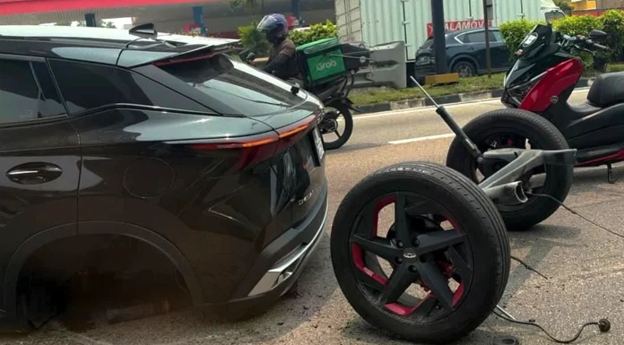 chery omoda 5 as belakang lepas