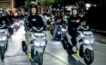Vario Evo Night Ride Tangerang Perkuat Dua Hal Ini Wahana Honda gelar Vario Evo Night Ride