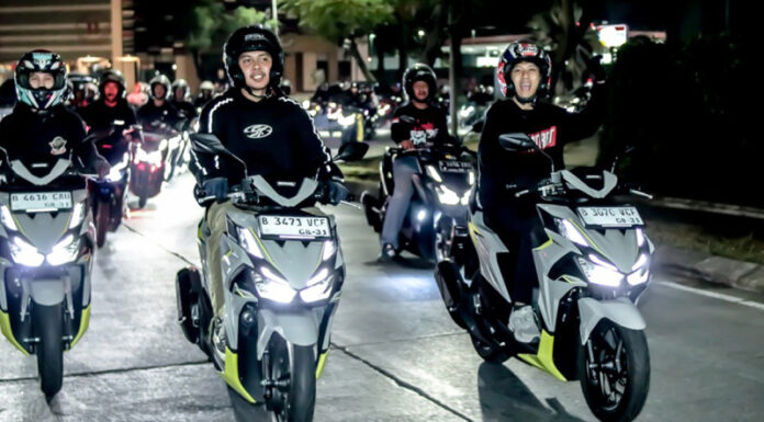 Wahana Honda gelar Vario Evo Night Ride